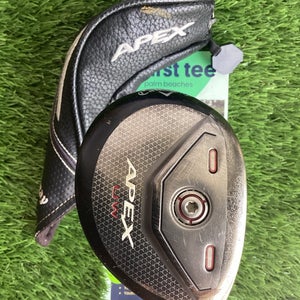 Callaway Apex UW 19* Utility Wood Hybrid HZRDUS RDX Smoke 5.5 Regular Graphite