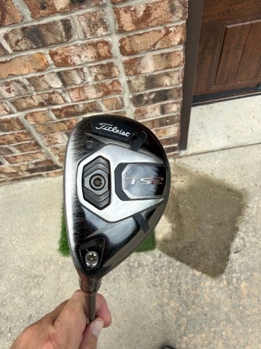 Men's 2019 Titleist TS2 Left Hand Hybrid Stiff Flex 4H Graphite Shaft (Used)