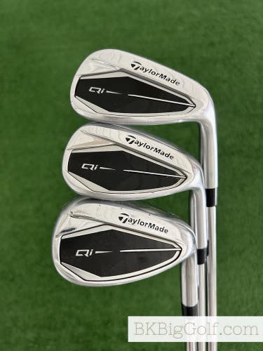 Taylormade Qi 3 Wedge Set (Approach, Sand, & Lob Wedges)