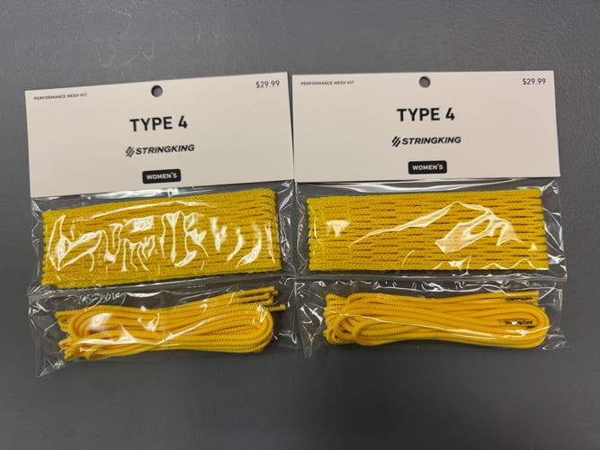 StringKing Type 4 Women's Performance Mesh Kit 2 Pack