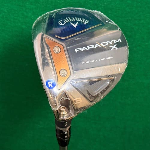NEW LH Callaway Paradym X 15 Fairway Wood 3 HZRDUS Silver 5.5 Regular