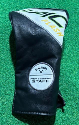 Callaway Golf 2019 Epic Flash Professional Staff Driver Headcover - Used