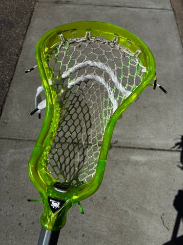 ECD Ion strung with hero striker neon mesh. (Used)