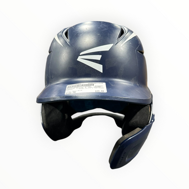 Used Easton ELITE X JAW GUARD Batting Helmet No Mask Navy Blue MD 11375-S000378969