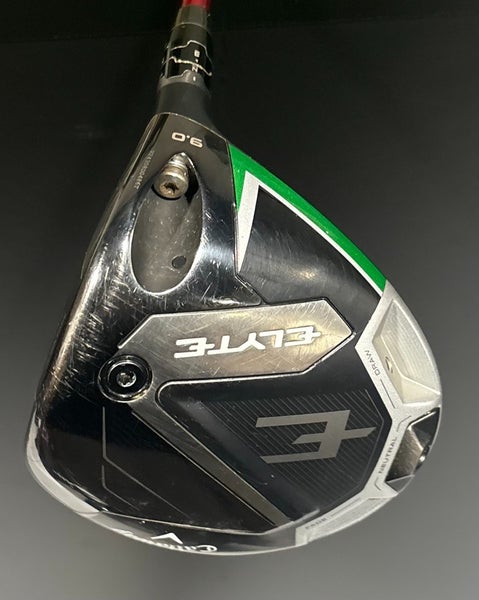 Callaway Elyte Driver 9.0* Stiff Fujikura Speeder 565 Evolution 65g RH Used