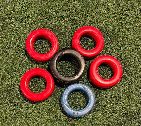 (6) Bat weights. Various Sizes