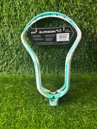 Surgeon 2K™ Lacrosse Head - Mint/White / Unstrung