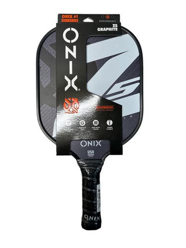 New Onix Z5 GRAPHITE PADDLE Pickleball Racquet Black And White 11835-S000209705