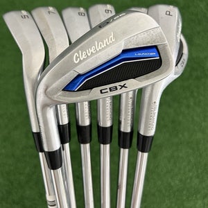 LH Cleveland Launcher CBX Iron Set 5-D / KBS Tour 90 Regular