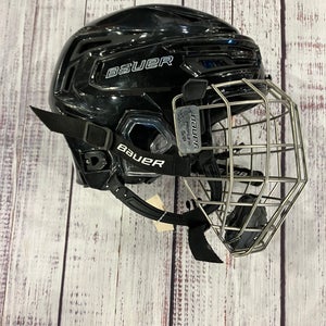Black Small Bauer Re-Akt 150 Helmet (Used)