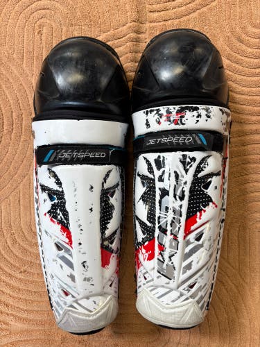Junior CCM JetSpeed FT6 Shin Pads 12" (Used)