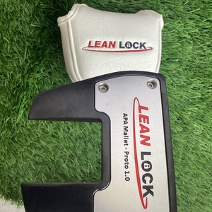 Lean Lock APA Mallet Proto 1.0 Putter Mid Length 40 Inches VGC