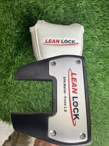 Lean Lock APA Mallet Proto 1.0 Putter Mid Length 40 Inches VGC