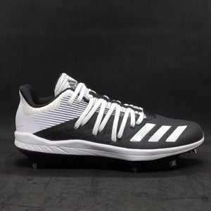 Black Men's Size M 8.0 (W 9.0) Adult Adidas Low Top Adizero Afterburner 6 Metal (New)