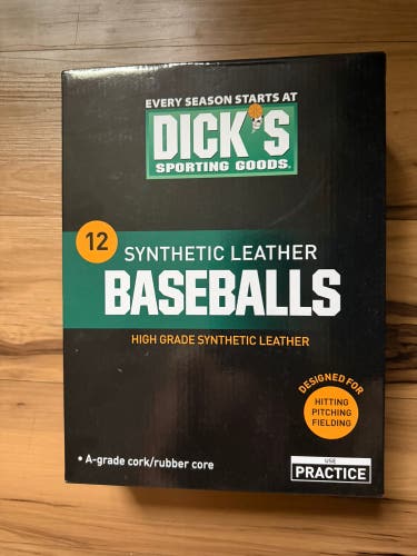 random Baseballs 12 Pack (1 Dozen) (New)