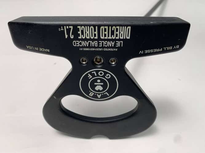L.A.B. Golf Directed Force 2.1 T2 Putter 34" 68* Mens RH