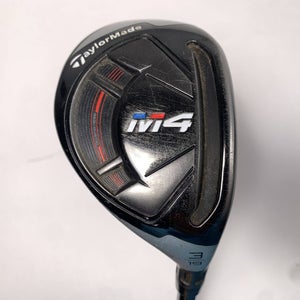TaylorMade M4 3 Hybrid 19* Fujikura Atmos Red 6R Regular RH Midsize Grip