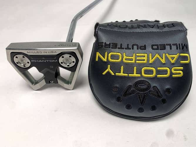 Scotty Cameron Phantom X 9 2024 Putter 33" SuperStroke Pistol 2.0 Mens RH HC