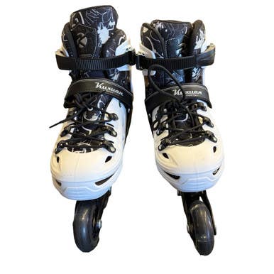 Used Kuxuan Adjustable Senior Rec Fitness Skates Black 10299-S000311386
