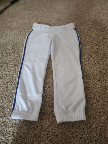 White Kid's Large Youth Champro Game Pants (Used)