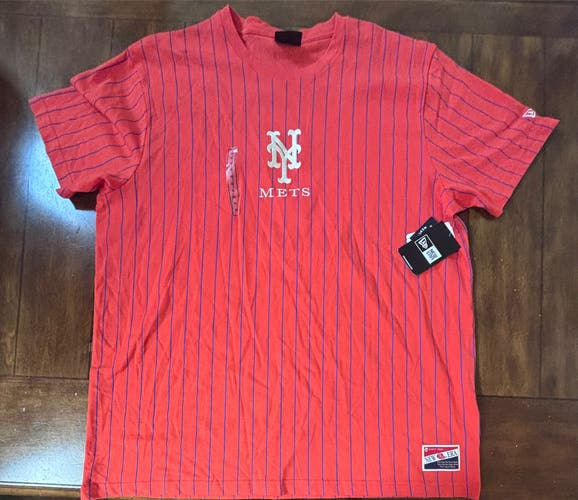 New York Mets Baseball MLB Tee Shirt NEW ERA Size XL MSRP $49 NWT