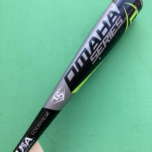 2018 Louisville Slugger Omaha Alloy Bat USABat Certified (-10) Alloy 17 oz 27" (Used)