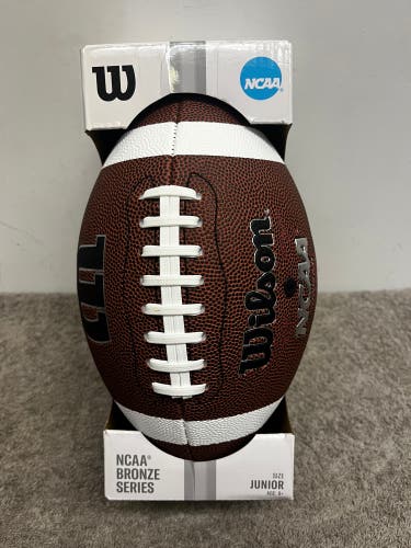 Wilson NCAA Bronze Series Junior Football NIB New in Box Ages 9+ Sports Balls