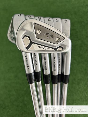 Callaway Apex TCB Forged Iron Set 4-P / Dynamic Gold 120 Stiff +1/2