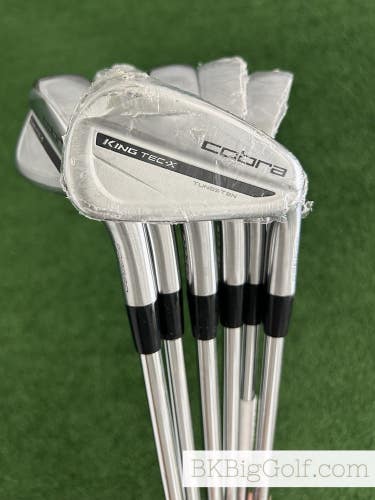 NEW Cobra King Tec X 25 Forged Iron Set 5-P / KBS Tour Lite Stiff