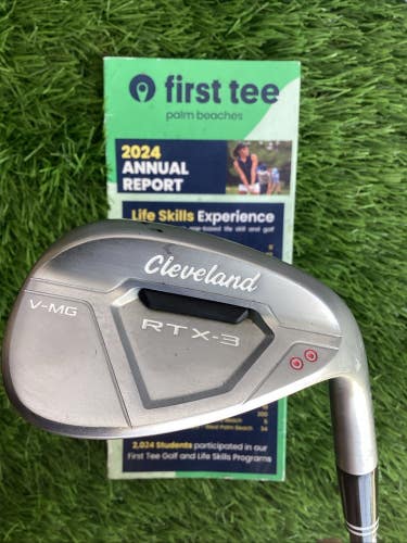 Cleveland RTX-3 V-MG Lob Wedge 60* LW With Ladies Graphite Shaft