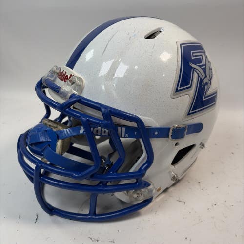 Riddell Speed Football Helmet, Medium, White/Blue, 2016