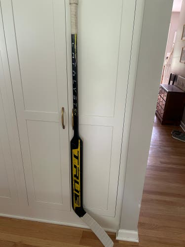 Intermediate True Catalyst 5x3 Regular Goalie Stick 23" Paddle (Used)