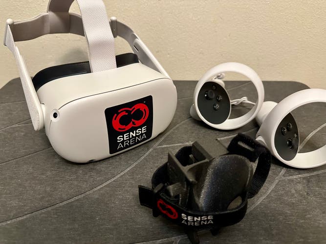 (Used) Meta Quest 2 256GB VR NHL Sense Arena bundle
