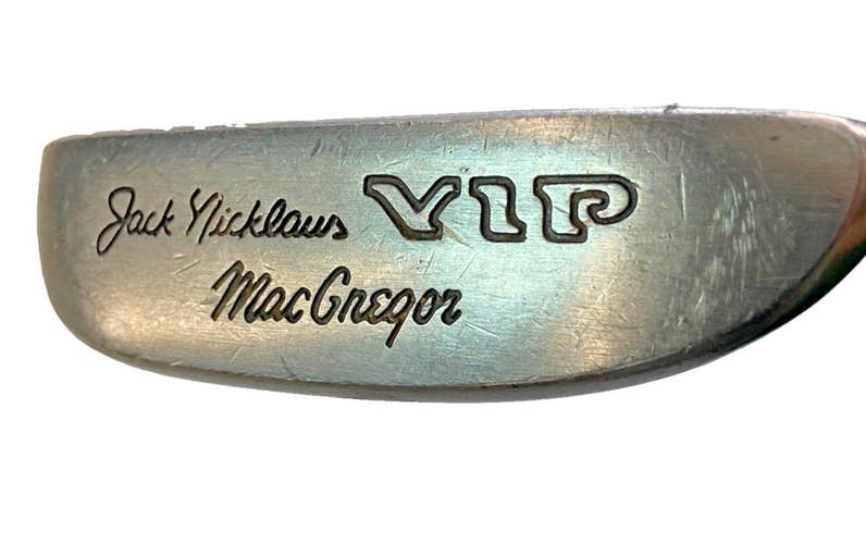 Jack Nicklaus VIP MacGregor Napa Blade Putter RH Fluted Steel 35" Pro Only Grip
