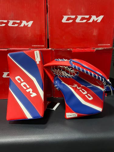 CCM EFlex 6 Glove/Blocker Set MTL INT (New)
