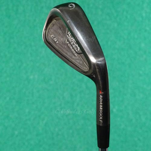 Adams Idea Pro Black CB1 Forged Single 6 Iron Project X Rifle 6.0 Steel Stiff