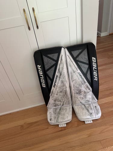 Large 2016 Bauer Supreme S150 Goalie Leg Pads (Used)