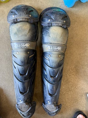 All Star System 7 Axis Catcher's Leg Guard (Used)
