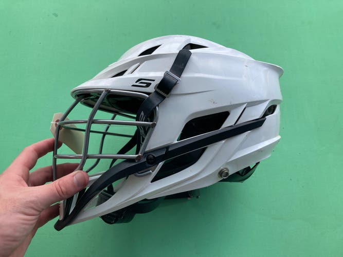 White Youth Cascade S Youth Helmet (Used)