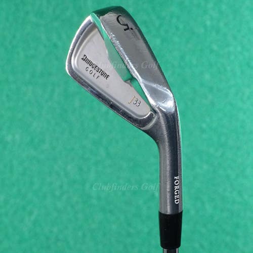 Bridgestone J33 Forged Cavity Combo Single 5 Iron Dynamic Gold S300 Steel Stiff