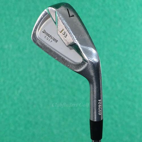 Bridgestone J33 Forged Cavity Combo Single 7 Iron Dynamic Gold S300 Steel Stiff