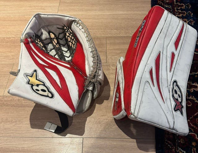 Brian's G-Netik 8.0 Glove and Blocker - Senior