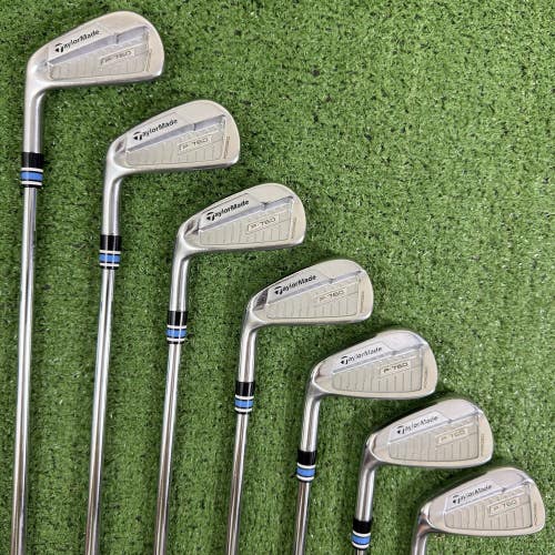 Taylormade P760 Iron Set 4-PW Project LZ 6.0 120g Stiff Flex Left Handed
