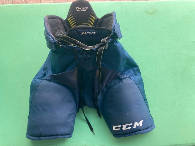 Blue Junior Medium CCM Tacks 5092 Hockey Pants (Used)