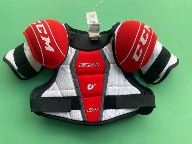 Large Junior CCM U+ 04 Shoulder Pads (Used)
