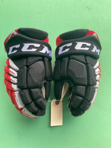 Red Senior CCM JetSpeed FT4 Gloves 13" (Used)
