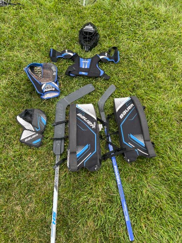 24" Bauer Custom Full Right Goalie Full Set (Used)