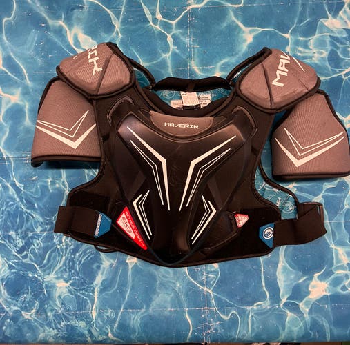 Small Adult Maverik Charger Shoulder Pads (Used)