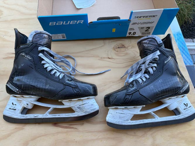 Bauer Supreme Shadow Hockey Skates  size 9 fit2(Used)