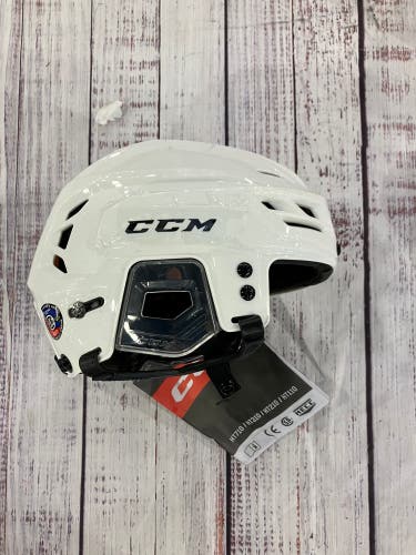 White Small CCM Tacks 710 Helmet (New)